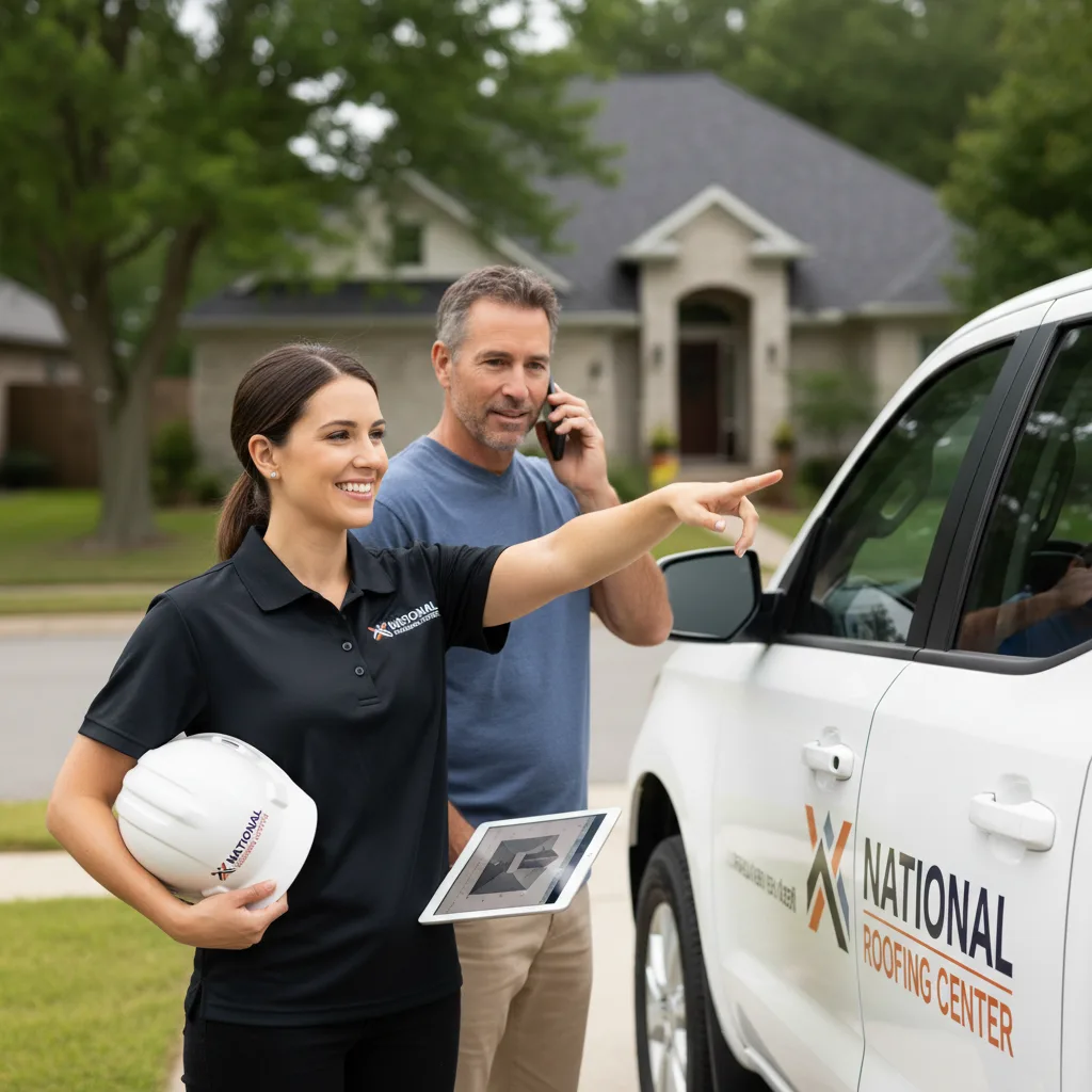 National Roofing Center customer support in Paxinos